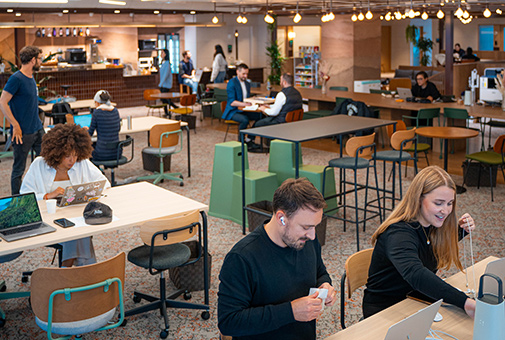 An office that strives for convenience image